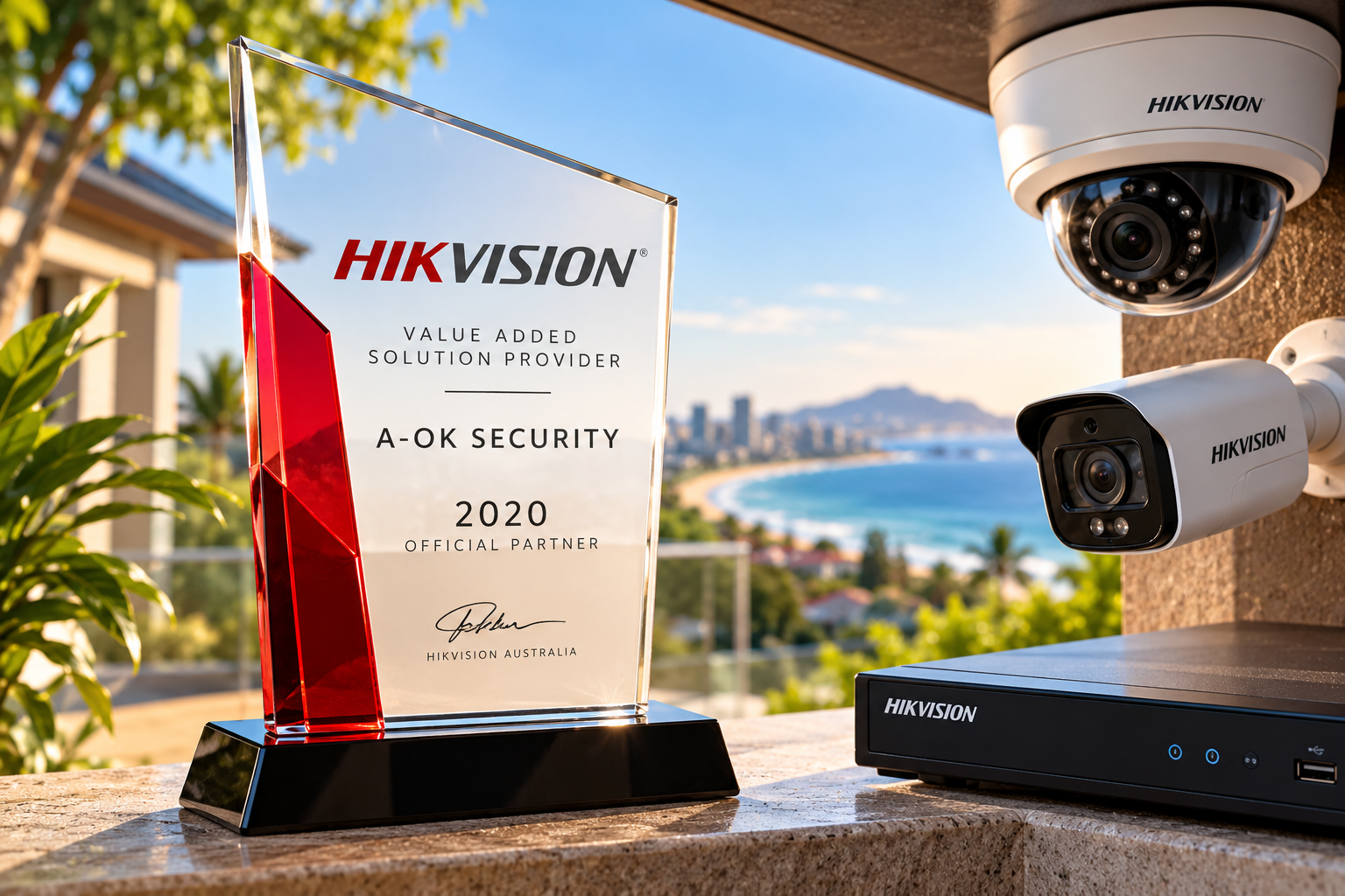 A-OK Security Hikvision Award