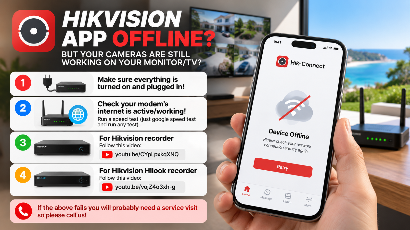 Hikvision App Offline