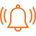 Alarm bell icon
